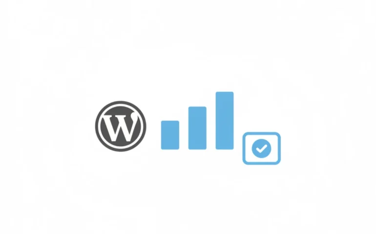 WordPress performance marketing cookie consent tracking illustration